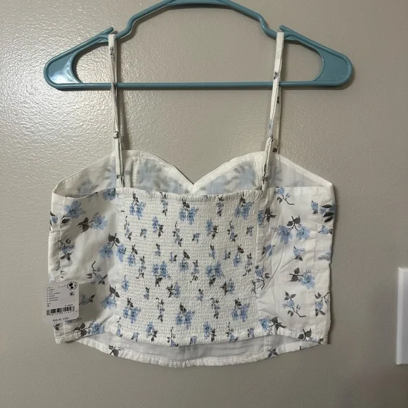 NWT Free People Wild Flowers Top Small -Sold Out Online - Picture 3 of 4